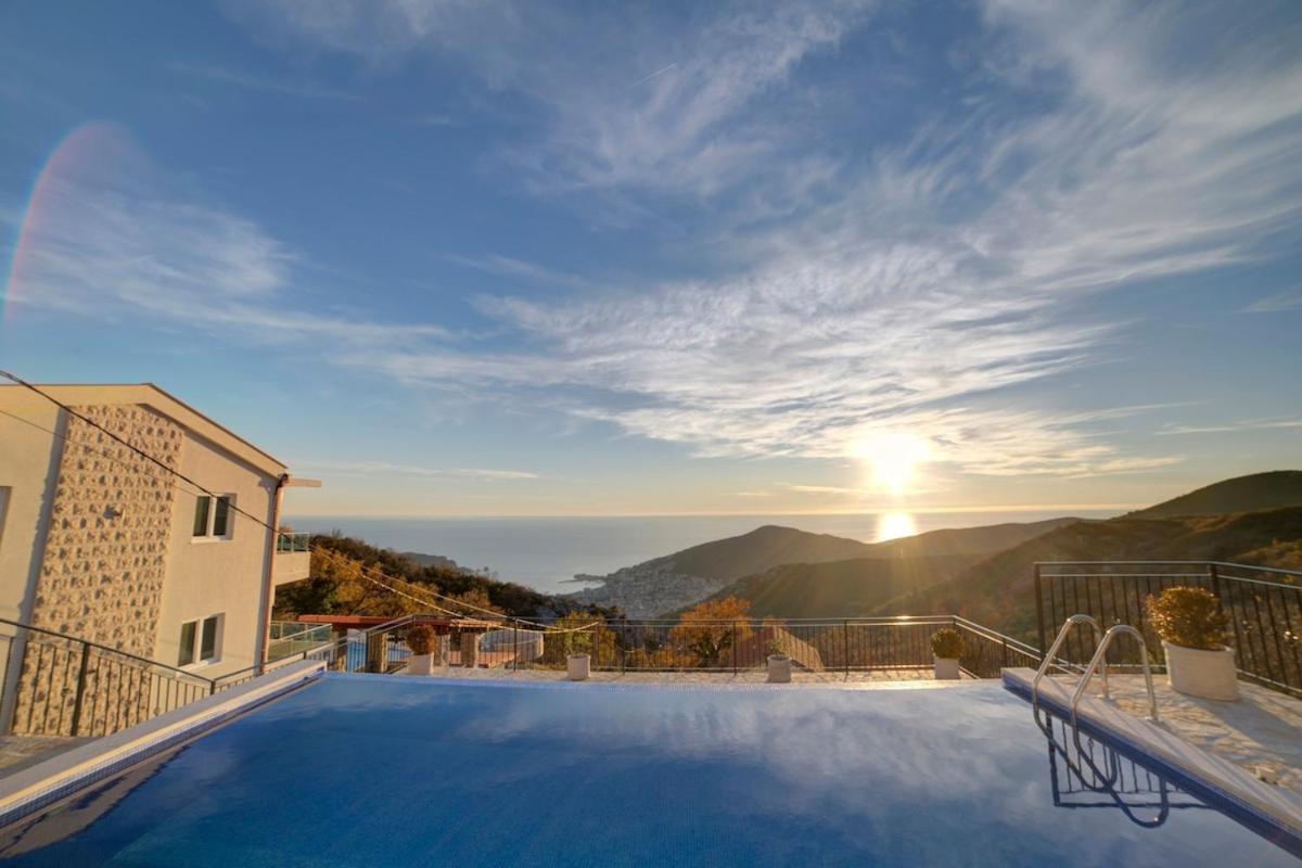 Villa Jelena With Private Pool - Lapcici 布德瓦 外观 照片