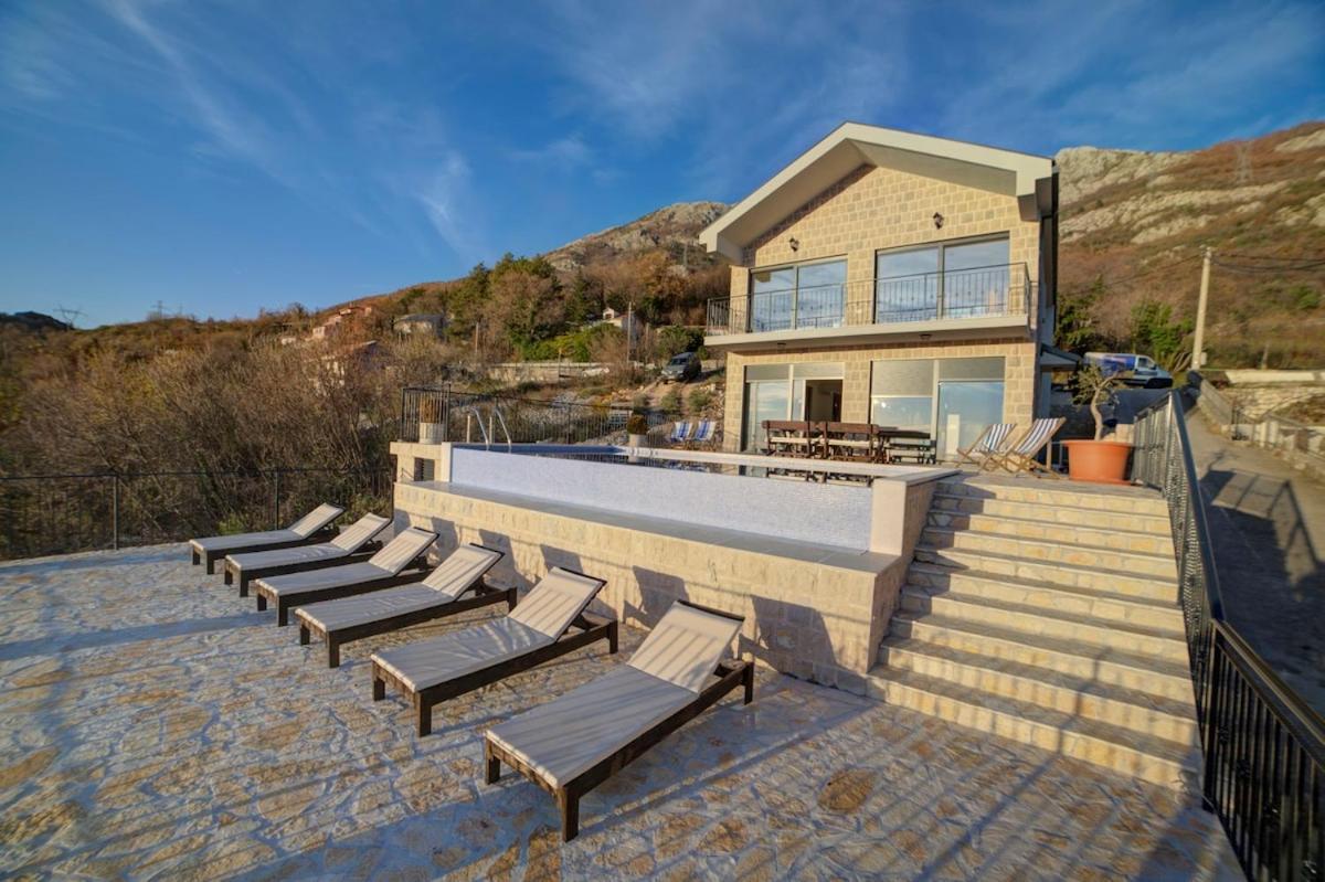 Villa Jelena With Private Pool - Lapcici 布德瓦 外观 照片