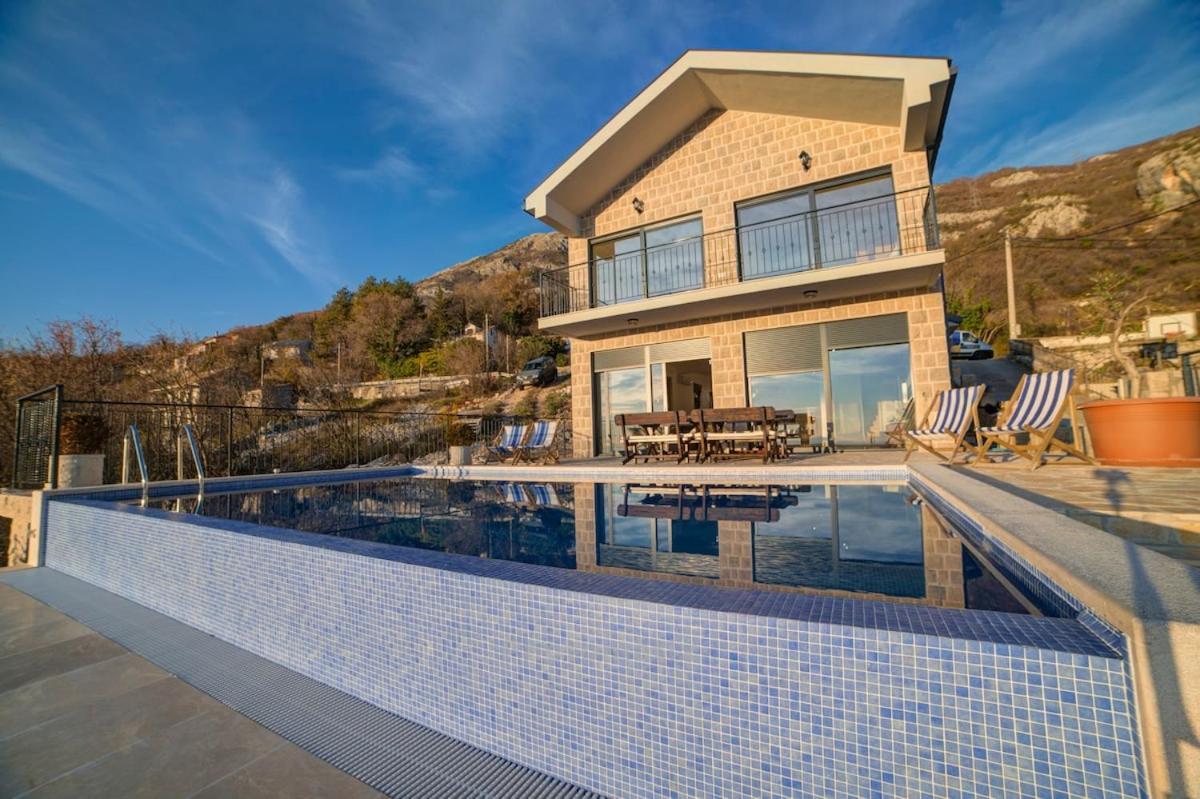 Villa Jelena With Private Pool - Lapcici 布德瓦 外观 照片