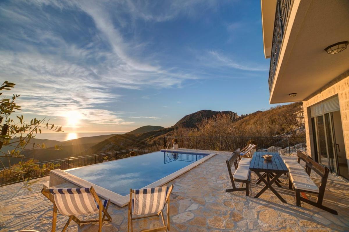 Villa Jelena With Private Pool - Lapcici 布德瓦 外观 照片